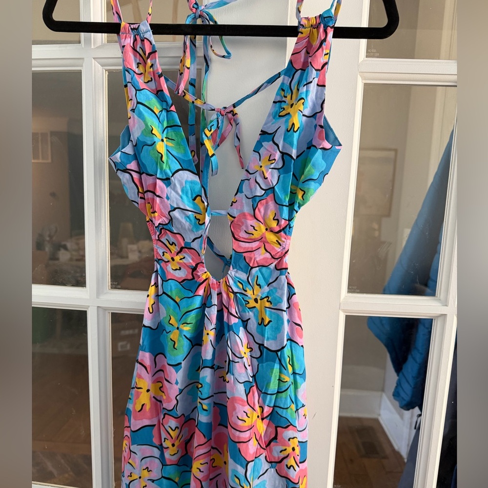 NWT For Love And Lemons Yasmin Maxi Dress Size small - Picture 12 of 13